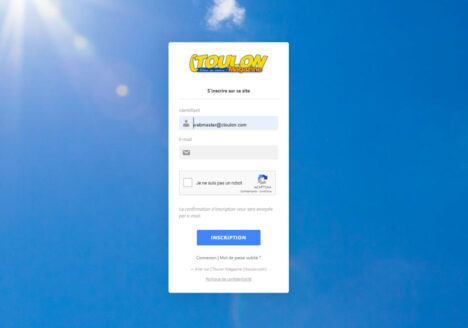 Flux d'actualités CToulon Magazine - Créer un compte !
